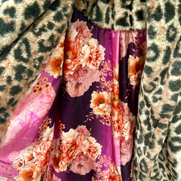 Johnny Was Leopard fur coat - Picture 6 of 12